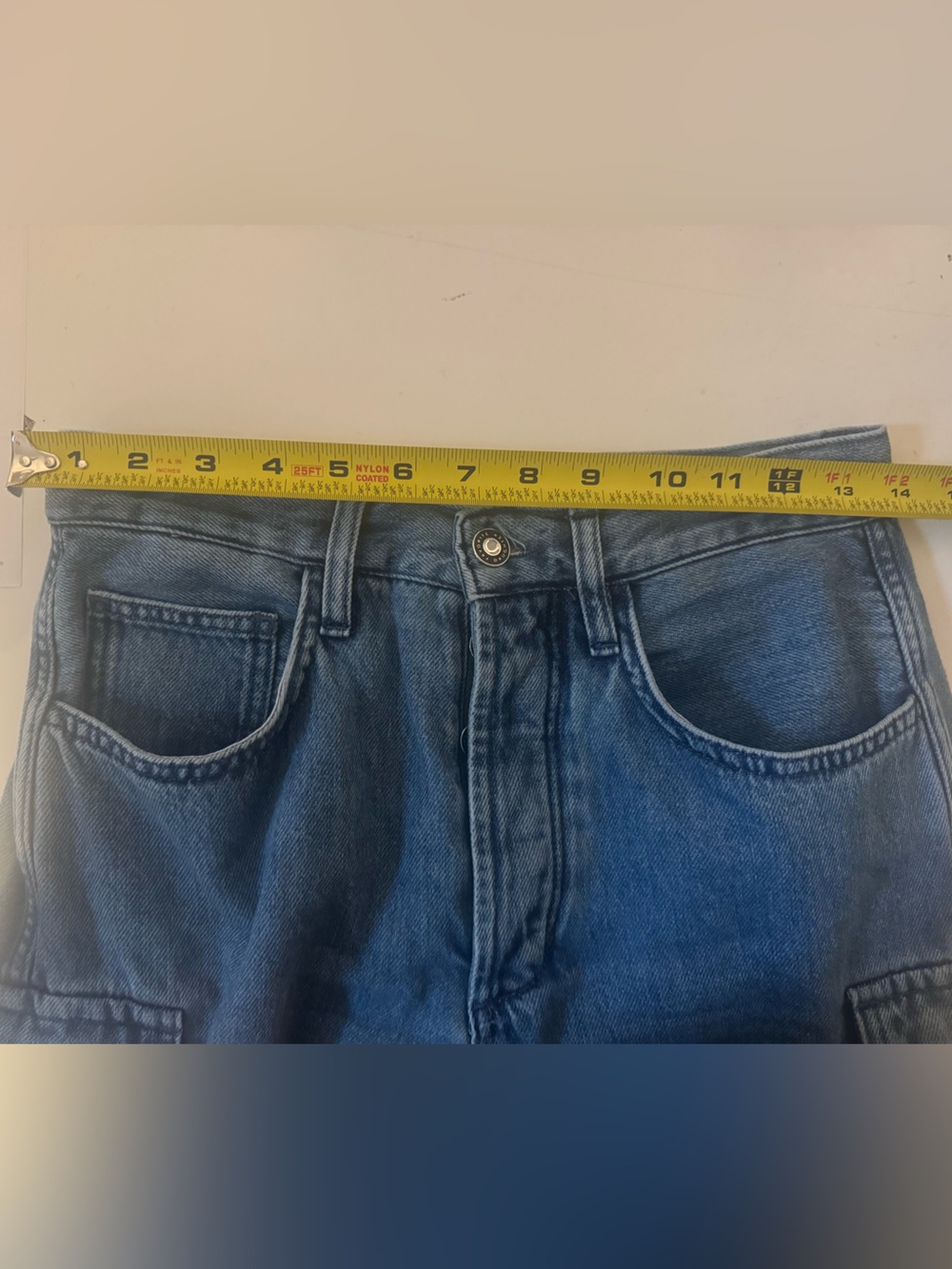 Favorite Daughter The Carly Cargo Jeans in Highway Size 26 - Picture 13 of 16